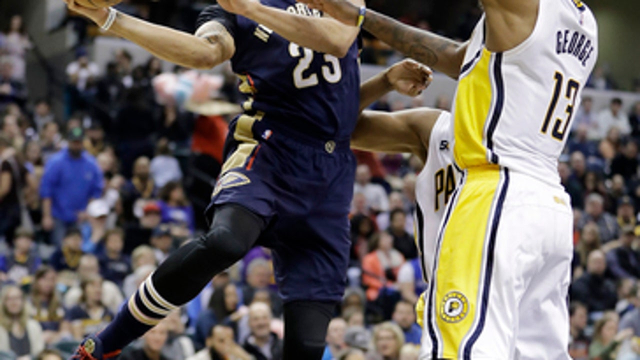 Teague, George help Pacers hold off Pelicans 98-95 (Jan 16, 2017)